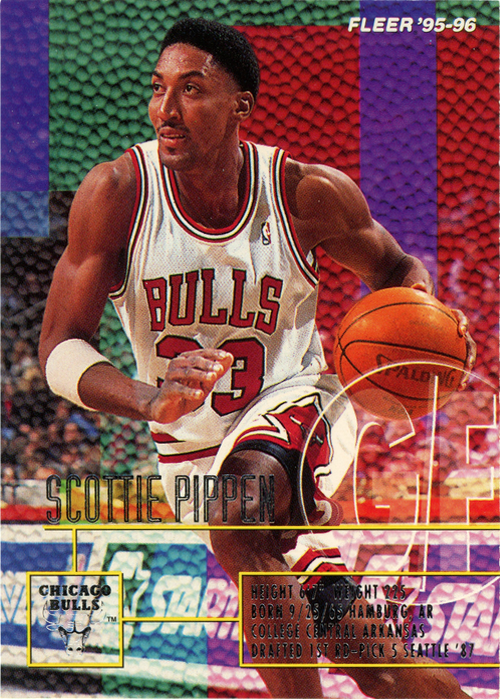 Scottie Pippen trading card