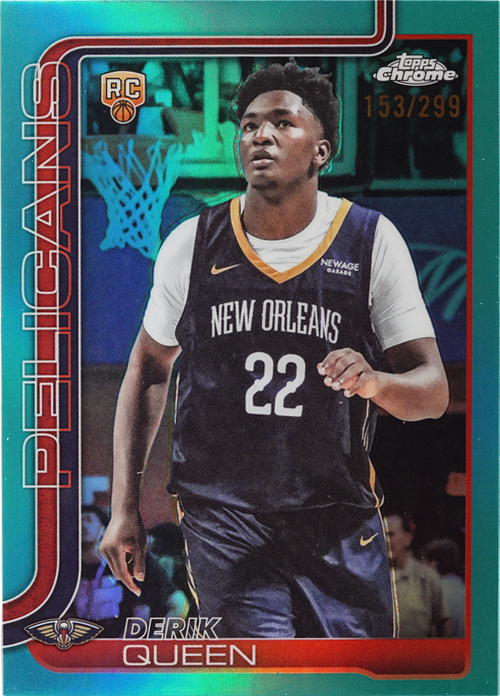 Derik Queen trading card