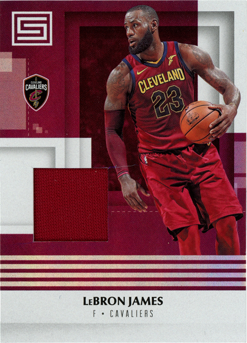 LeBron James trading card