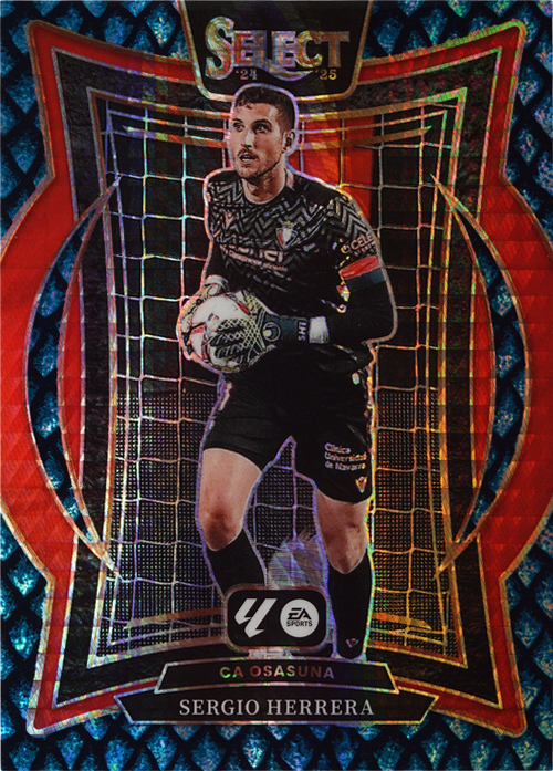 Sergio Herrera trading card