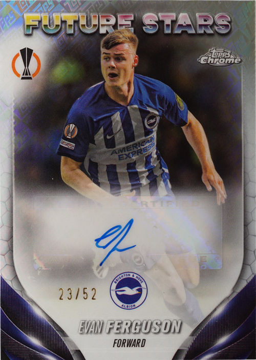 Evan Ferguson trading card