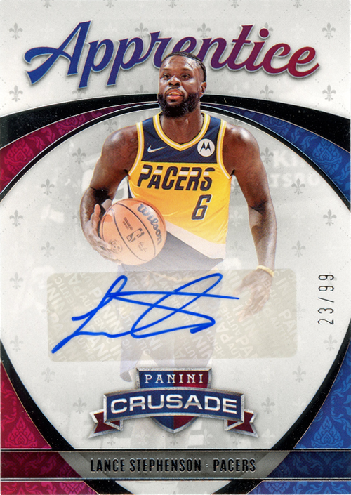 Lance Stephenson trading card