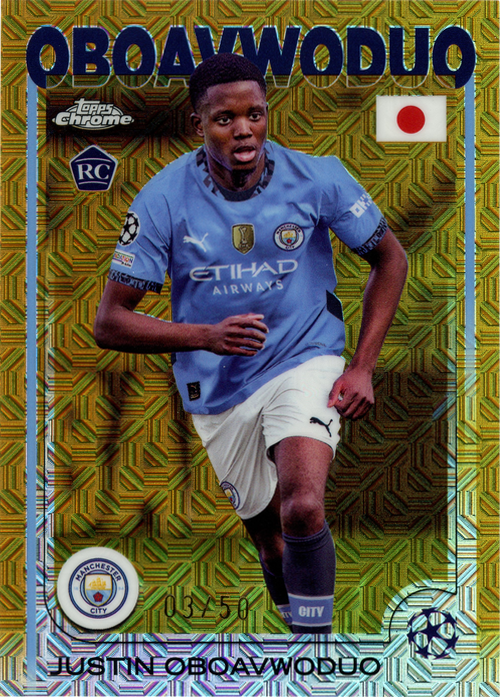 Justin Oboavwoduo trading card