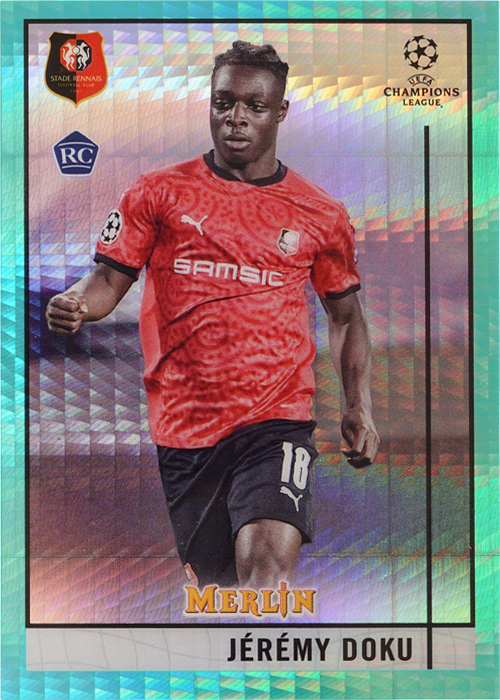 Jérémy Doku trading card