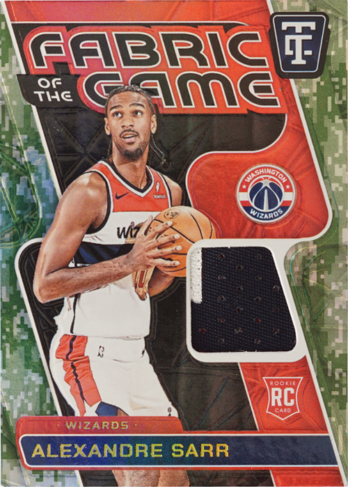 Alexandre Sarr trading card