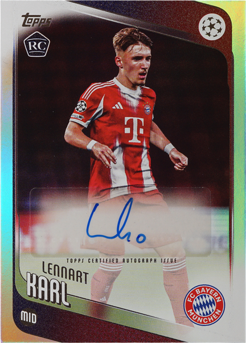 Lennart Karl trading card