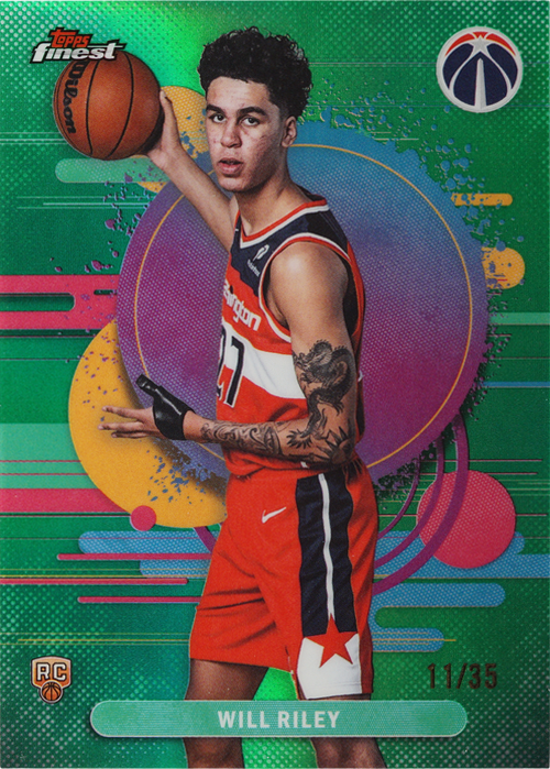 Will Riley trading card