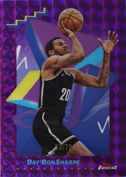 Day'Ron Sharpe trading card