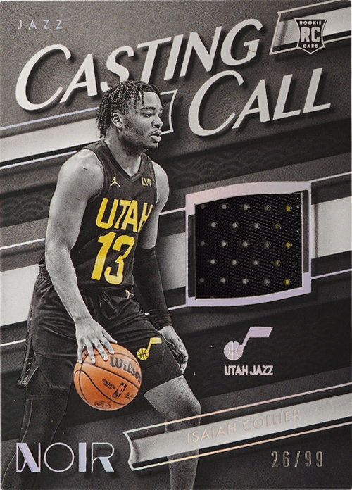 Isaiah Collier trading card
