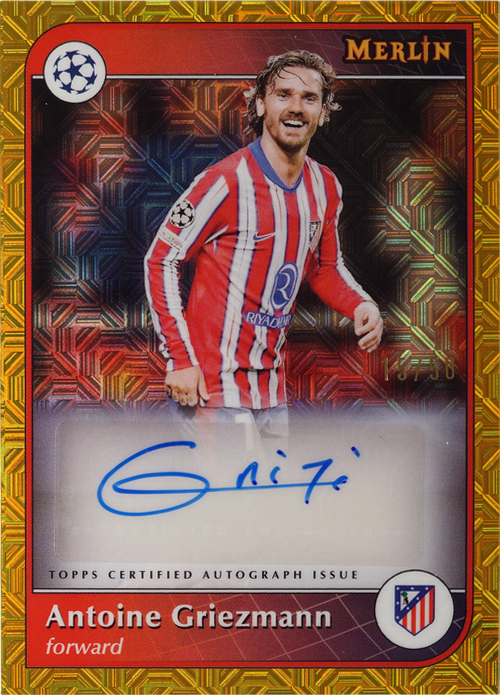 Antoine Griezmann trading card