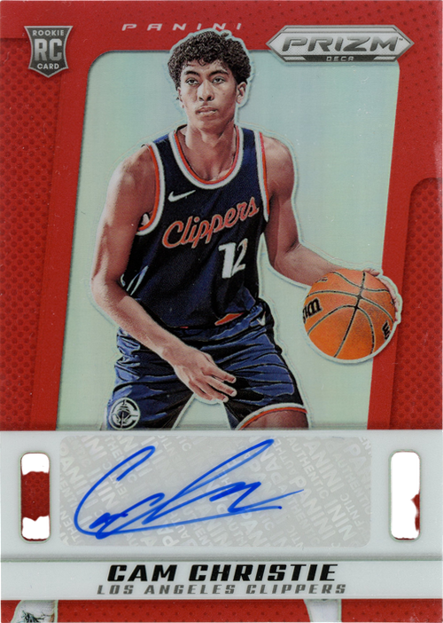 Cam Christie trading card
