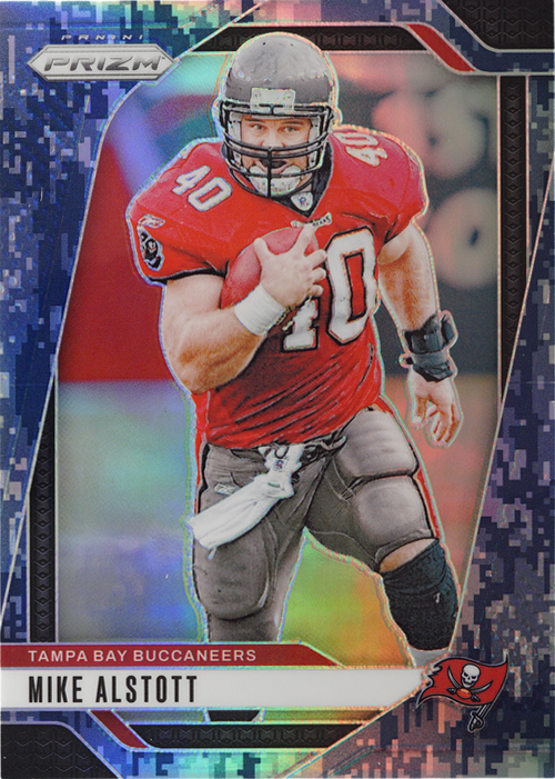 Mike Alstott trading card