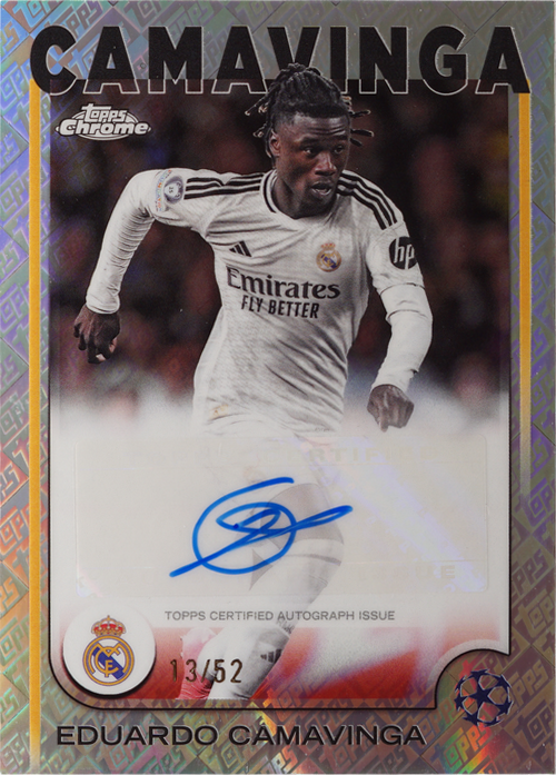 Eduardo Camavinga trading card