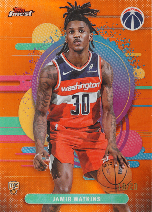 Jamir Watkins trading card