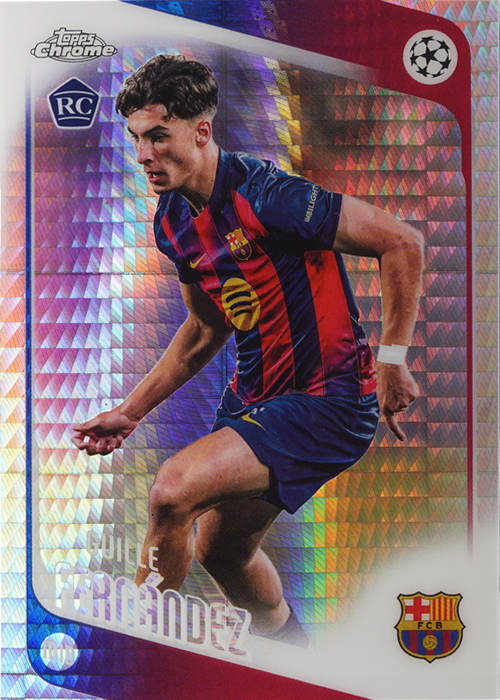 Guille Fernández trading card