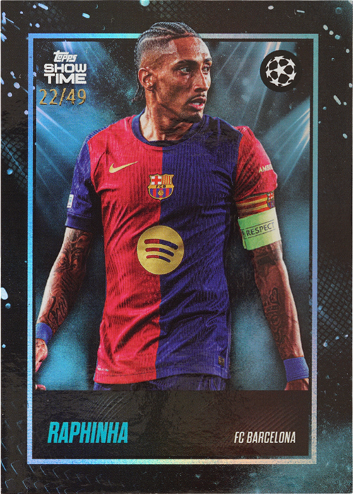 Raphinha trading card