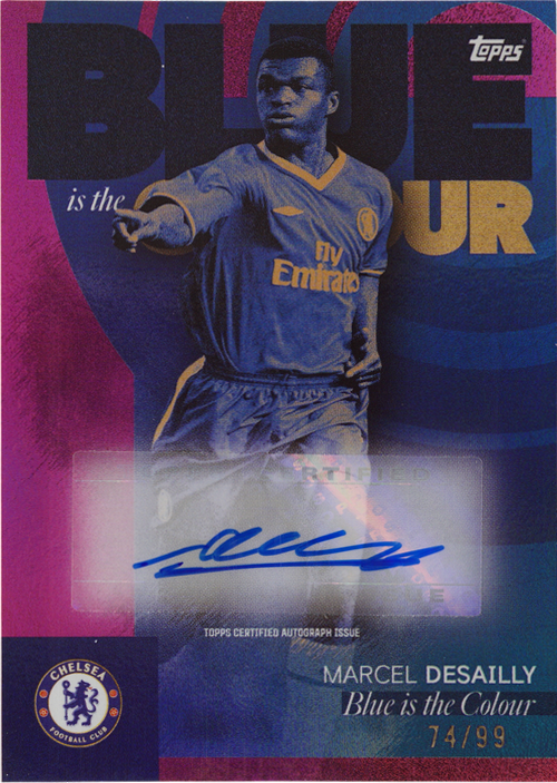 Marcel Desailly trading card