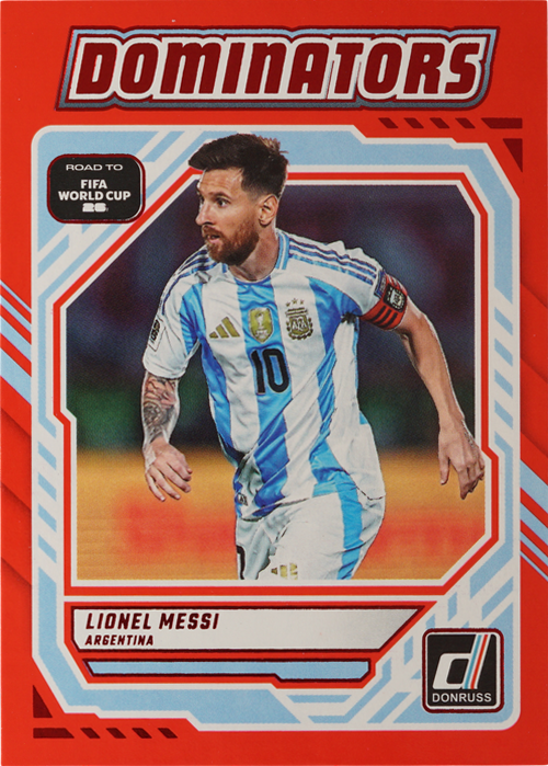 Lionel Messi trading card