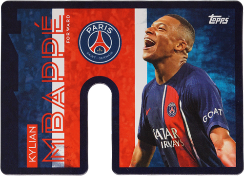 Kylian Mbappé trading card