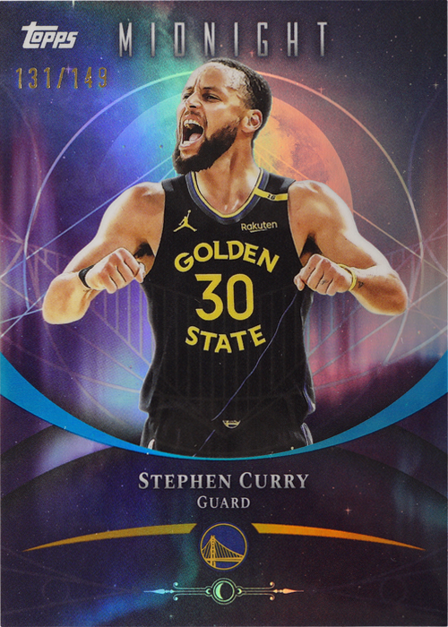 Stephen Curry trading card
