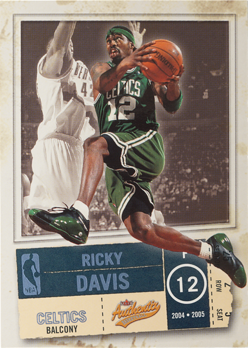Ricky Davis trading card