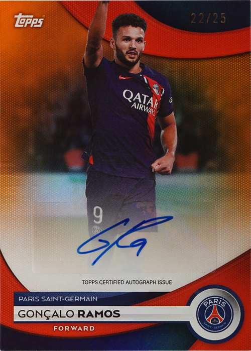 Gonçalo Ramos trading card