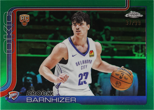 Brooks Barnhizer trading card