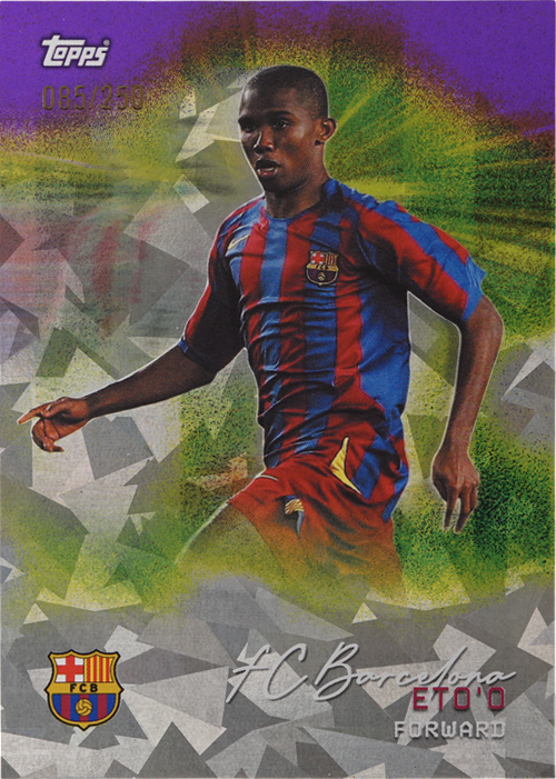 Samuel Eto'o trading card