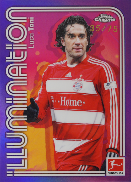 Luca Toni trading card