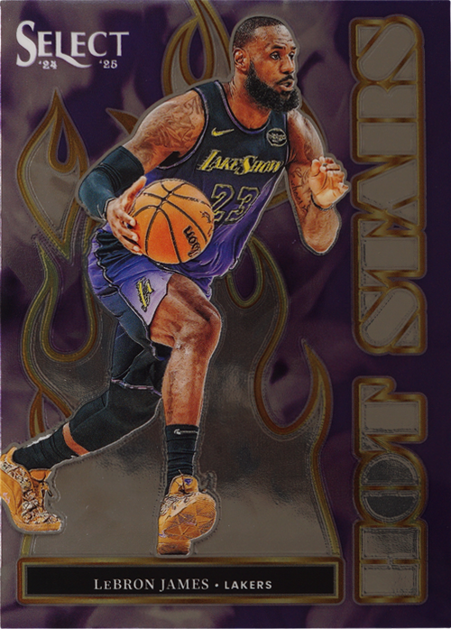LeBron James trading card