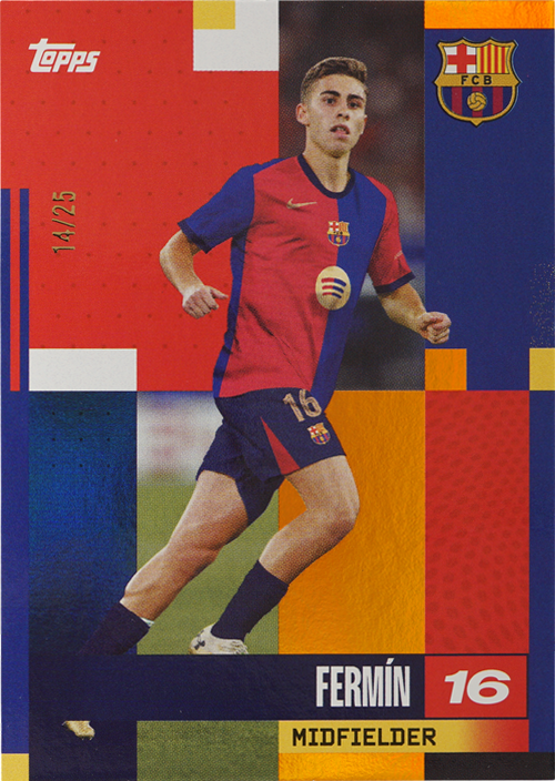 Fermín Lopéz trading card