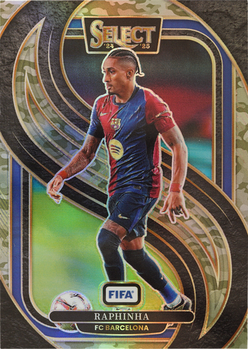 Raphinha trading card