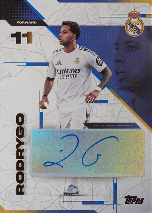 Rodrygo trading card
