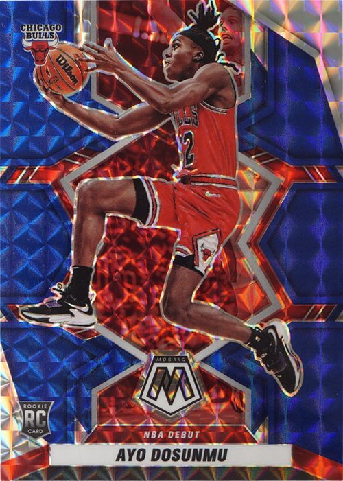 Ayo Dosunmu trading card