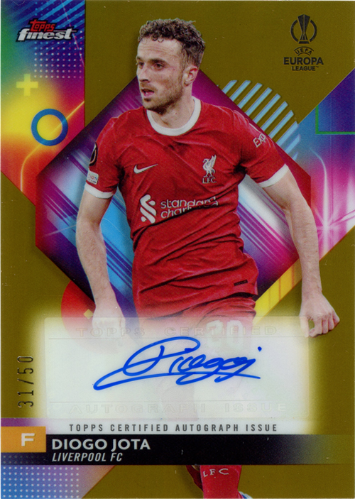 Diogo Jota trading card