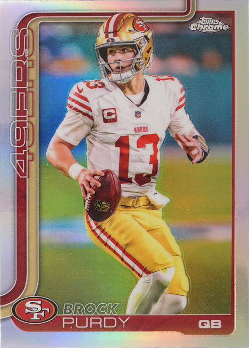 Brock Purdy trading card
