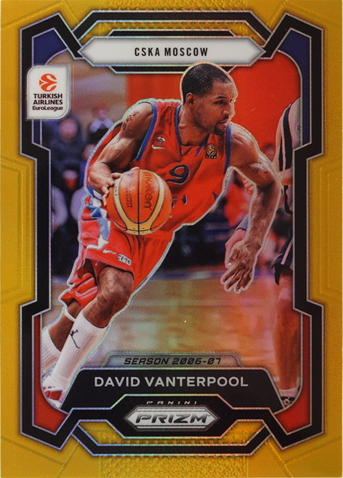 David Vanterpool trading card
