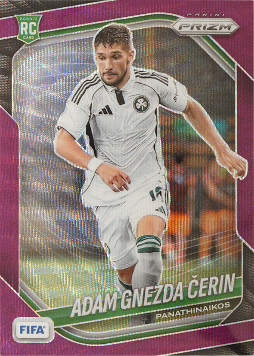 Adam Gnezda Cerin trading card