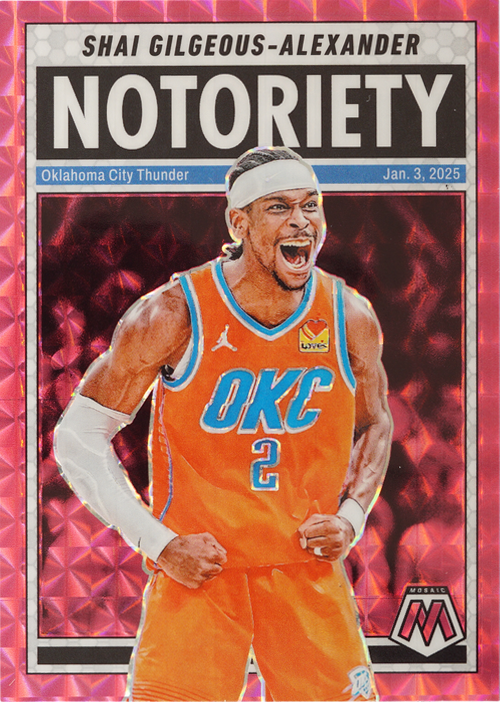 Shai Gilgeous-Alexander trading card