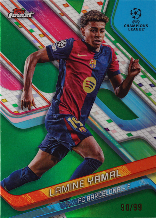 Lamine Yamal trading card