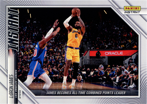 LeBron James trading card