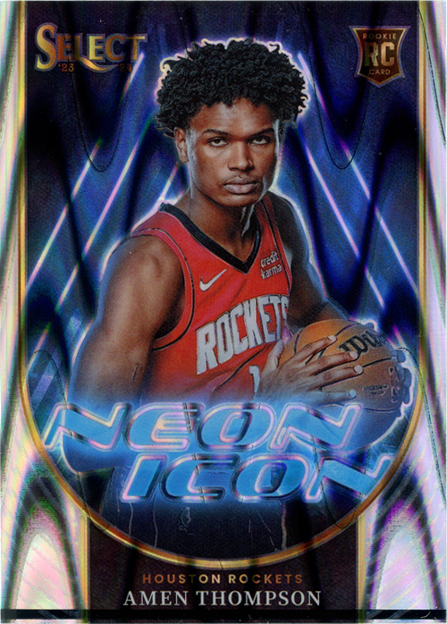 Amen Thompson trading card