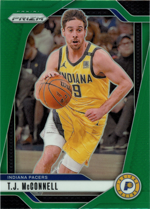 T.J. McConnell trading card