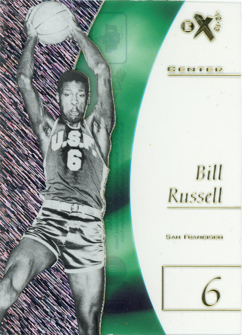 Bill Russell trading card