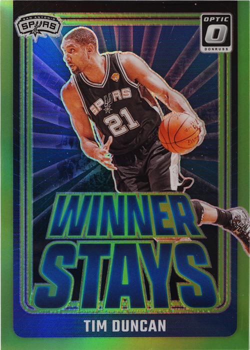 Tim Duncan trading card