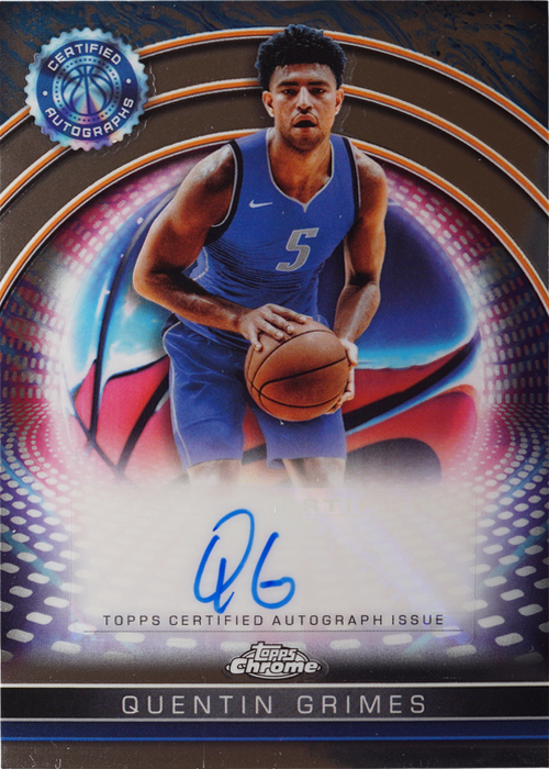 Quentin Grimes trading card