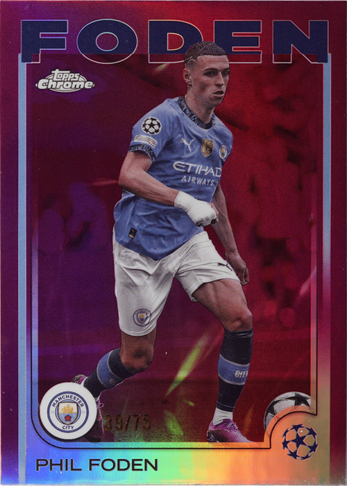 Phil Foden trading card