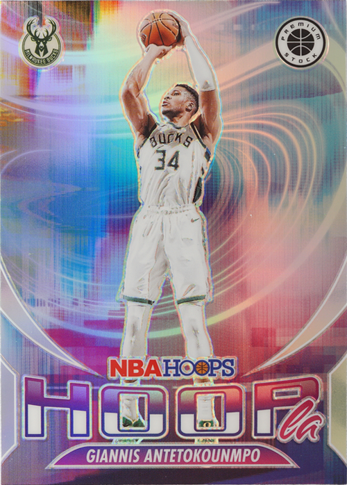 Giannis Antetokounmpo trading card