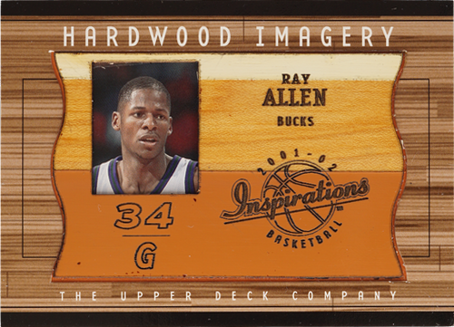 Ray Allen trading card