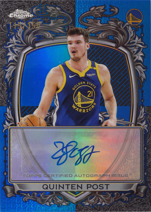 Quinten Post trading card